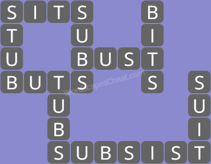 Wordscapes level 7207 answers
