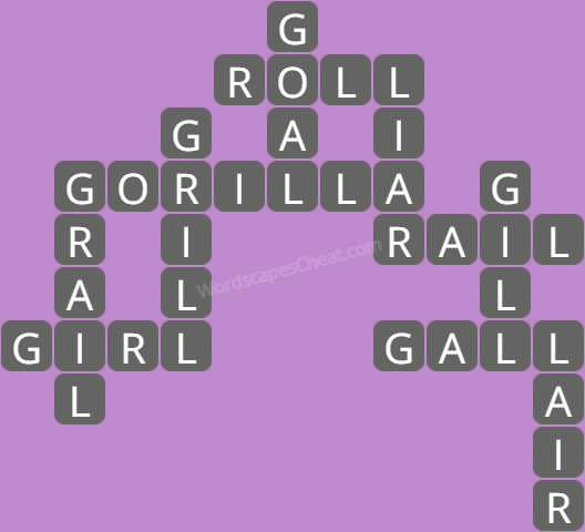 Wordscapes level 7228 answers
