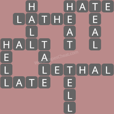 Wordscapes level 7230 answers