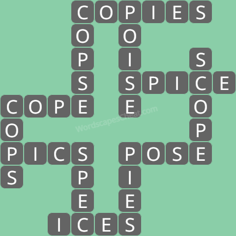 Wordscapes level 7235 answers