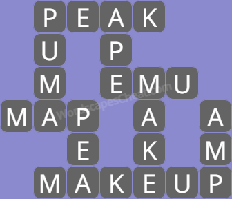Wordscapes level 7237 answers
