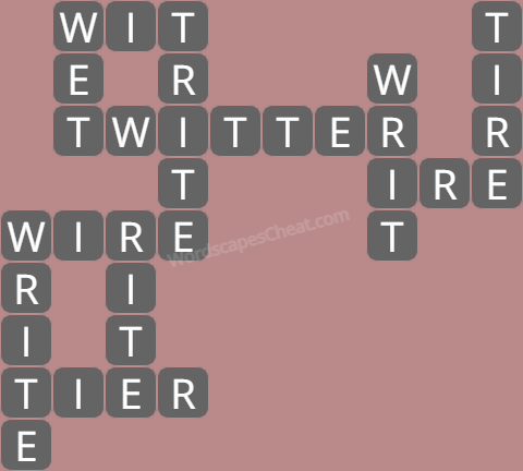 Wordscapes level 7240 answers