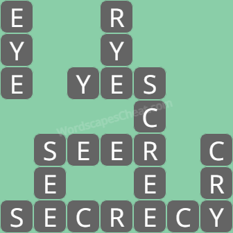 Wordscapes level 7245 answers