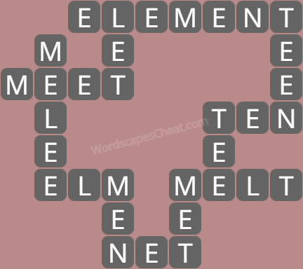 Wordscapes level 7260 answers