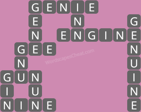 Wordscapes level 7269 answers