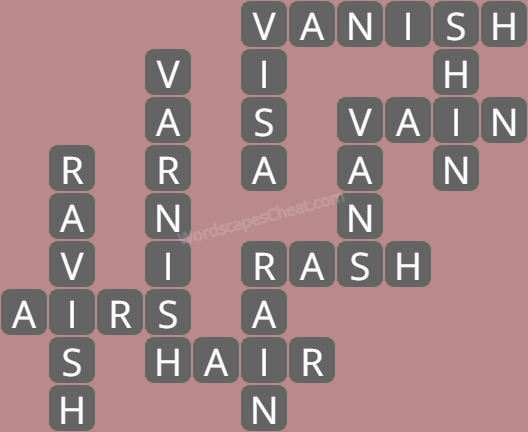 Wordscapes level 7270 answers