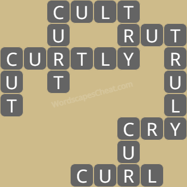 Wordscapes level 7272 answers