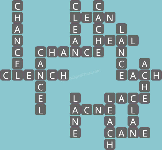Wordscapes level 7286 answers