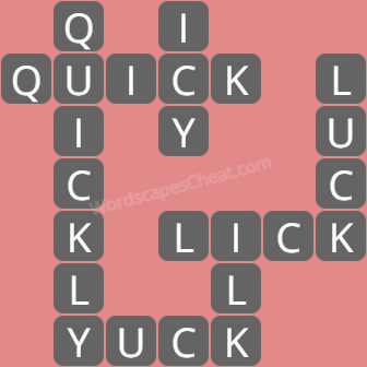 Wordscapes level 7291 answers