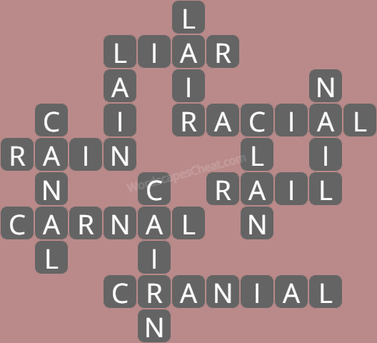 Wordscapes level 7310 answers