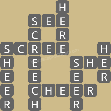 Wordscapes level 7312 answers
