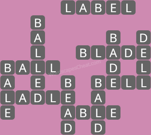 Wordscapes level 7329 answers