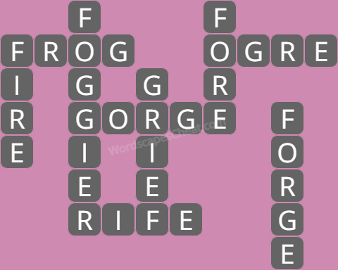 Wordscapes level 7349 answers