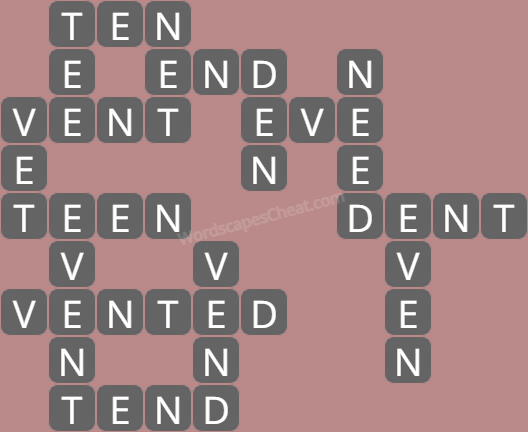 Wordscapes level 7350 answers