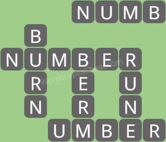 Wordscapes level 7354 answers