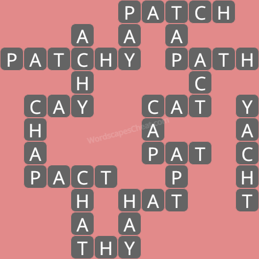Wordscapes level 7361 answers