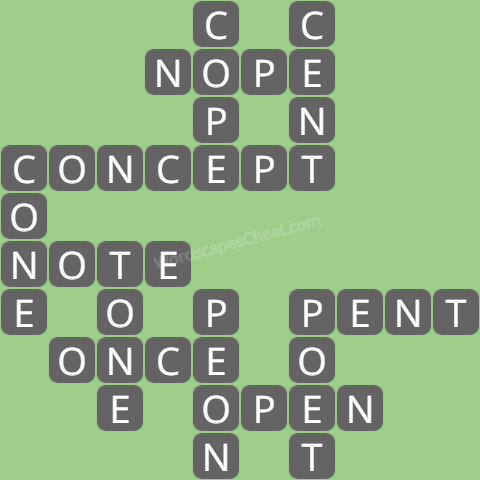 Wordscapes level 7374 answers