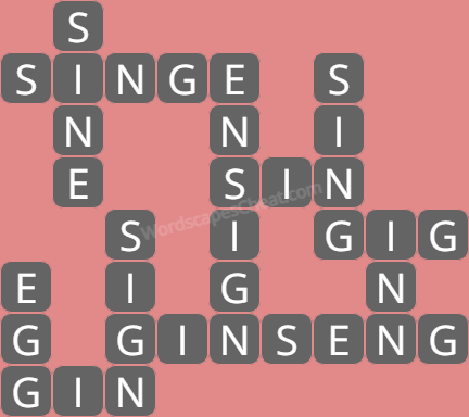 Wordscapes level 7381 answers