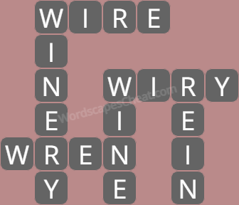 Wordscapes level 7390 answers