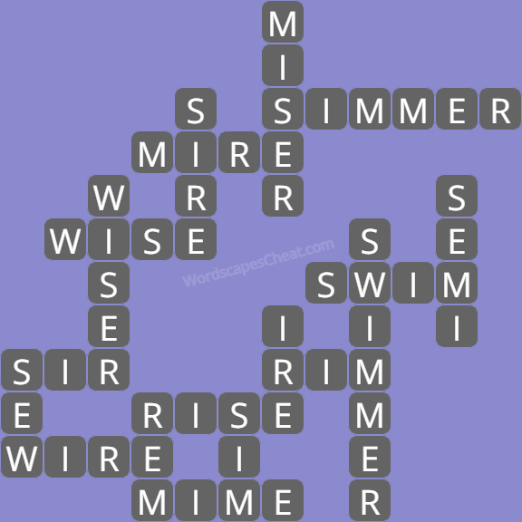Wordscapes level 7407 answers