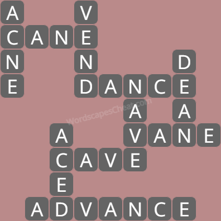 Wordscapes level 7410 answers
