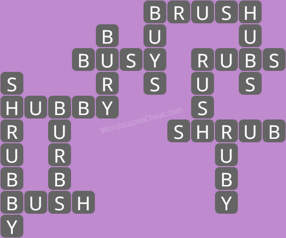 Wordscapes level 7418 answers