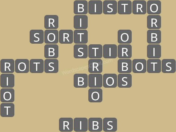 Wordscapes level 7422 answers