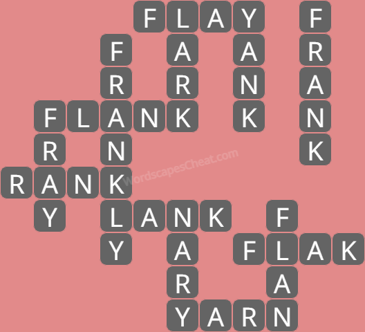 Wordscapes level 7431 answers