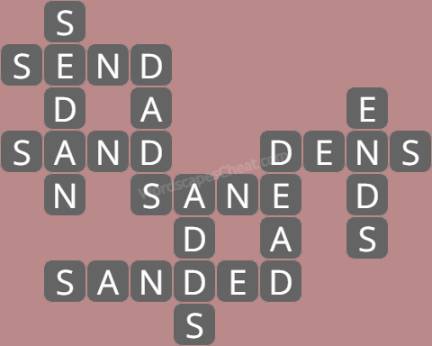 Wordscapes level 7440 answers