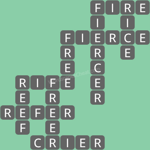 Wordscapes level 7445 answers
