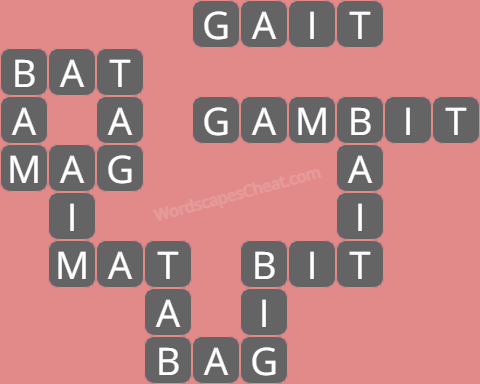 Wordscapes level 7451 answers