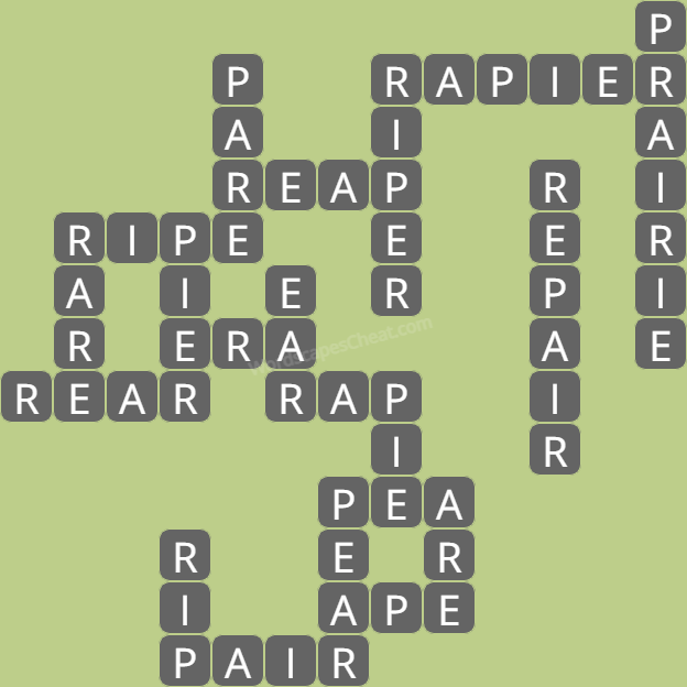 Wordscapes level 7453 answers