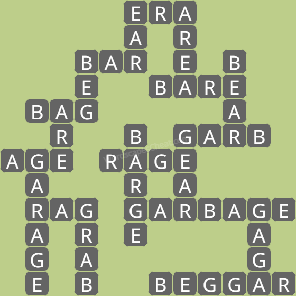 Wordscapes level 7483 answers