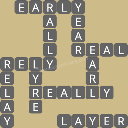 Wordscapes level 7492 answers