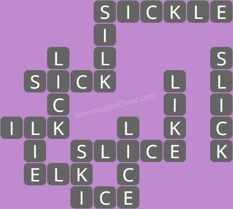 Wordscapes level 7508 answers