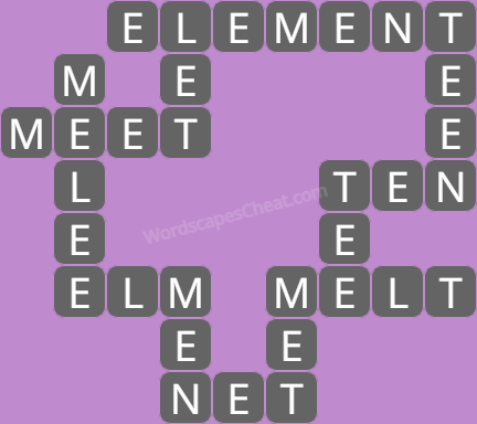 Wordscapes level 7518 answers