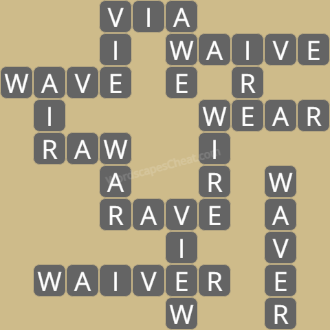 Wordscapes level 7522 answers