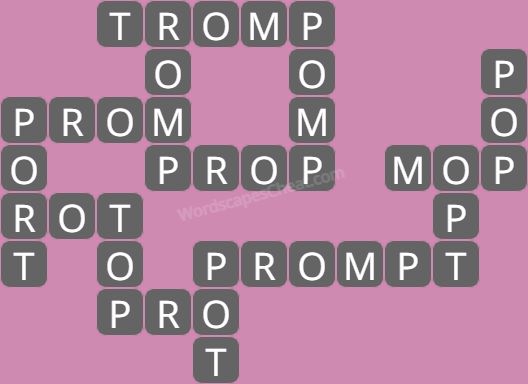 Wordscapes level 7529 answers