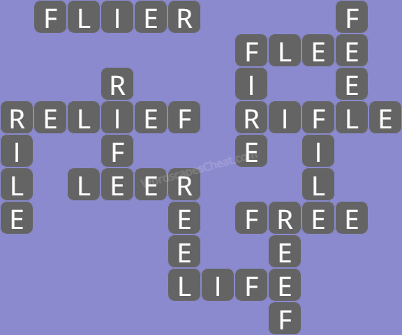 Wordscapes level 7537 answers