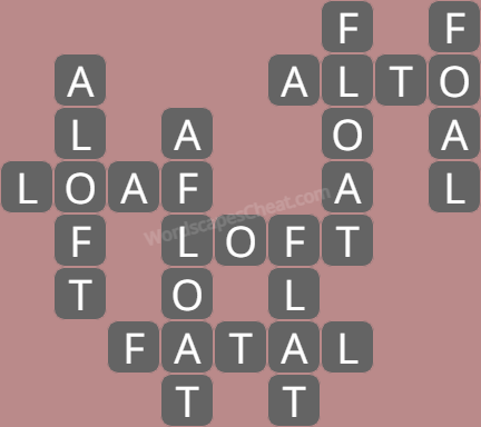 Wordscapes level 7540 answers