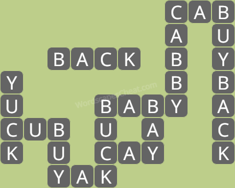 Wordscapes level 7543 answers