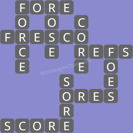 Wordscapes level 7557 answers