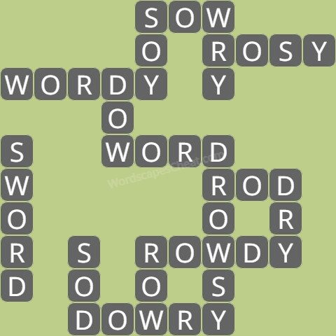 Wordscapes level 7563 answers