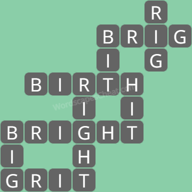 Wordscapes level 7565 answers