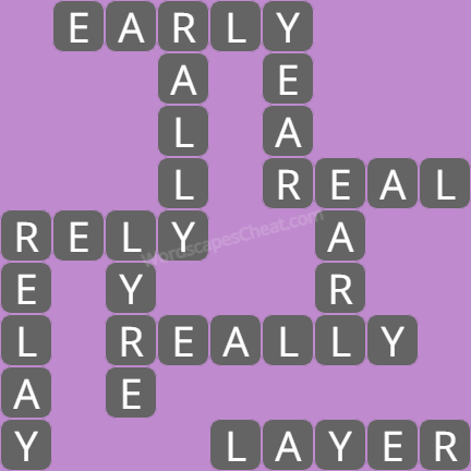Wordscapes level 7568 answers
