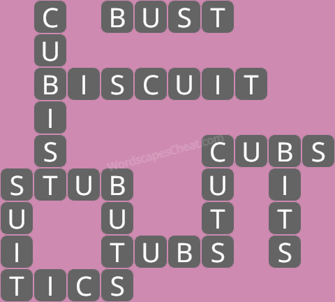 Wordscapes level 7569 answers