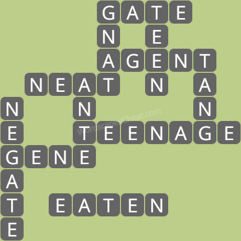 Wordscapes level 7593 answers