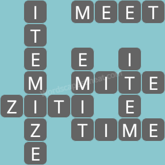 Wordscapes level 7606 answers