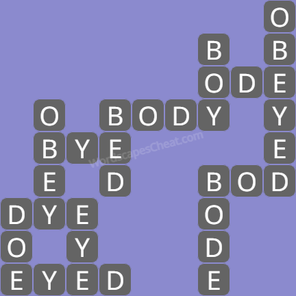 Wordscapes level 7607 answers