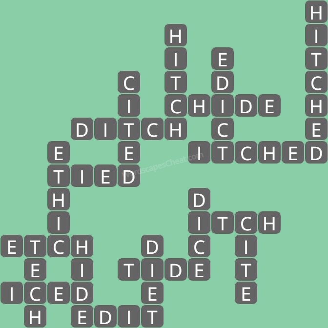 Wordscapes level 7625 answers